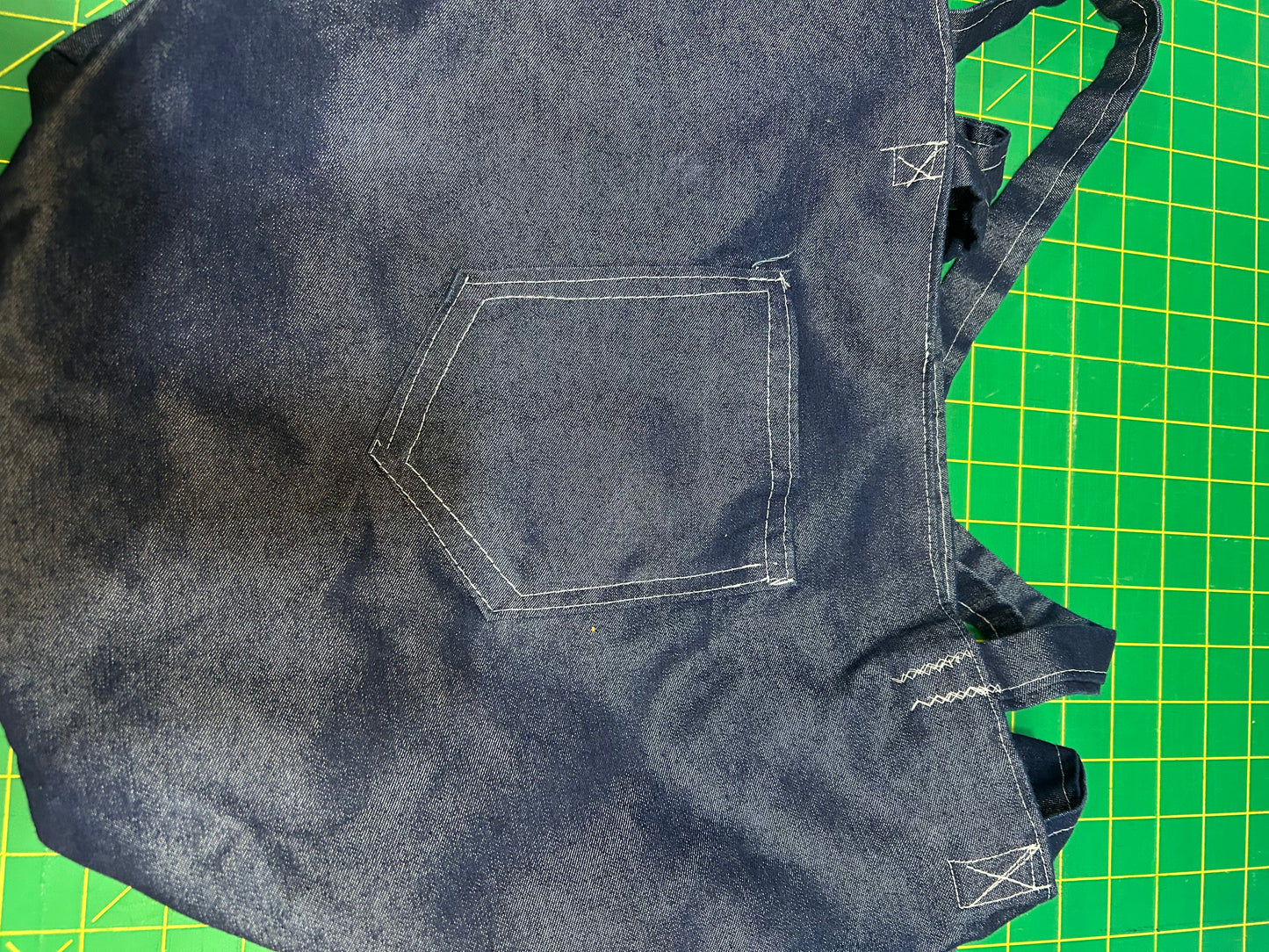 Bag - Blue Denim Like Tote Bag