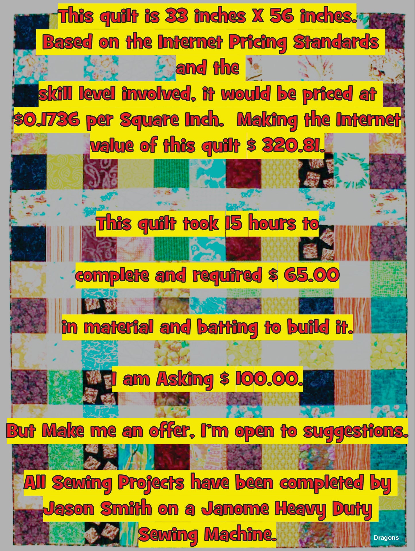 Quilt - Dragons Quilt